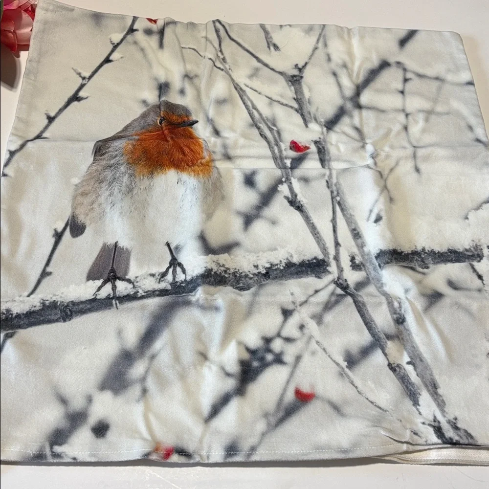 Bird Pillow Cover 20x20